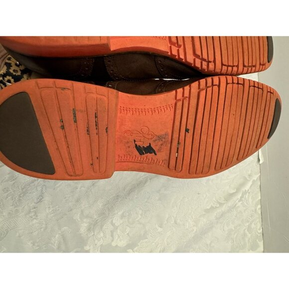 Cole Haan Men’s Size 10.5M Great Jones Wingtip Shoes Brown Orange C11235 - Picture 10 of 14
